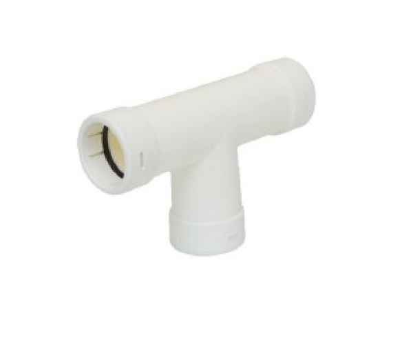 PVC-T-Stück RDP25-T 25mm inkl. O-Ringe PVC-T-Stück RDP25-T 25mm inkl. O-Ringe