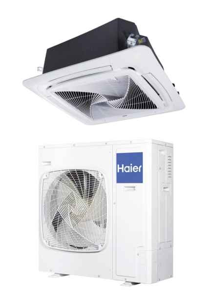 Haier Deckenkassette Round Flow Set ABH125K1ERG(H) + 1U125S2SN2FA - 12,3 kW Haier Deckenkassette Round Flow Set ABH125K1ERG(H) + 1U125S2SN2FA - 12,3 kW