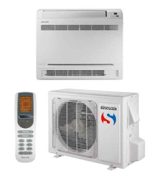 SINCLAIR BI-FLOW ASP-09BI Konsolengerät Set 2.7 kW SINCLAIR BI-FLOW ASP-09BI Konsolengerät Set 2.7 kW