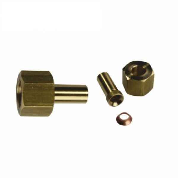 Lötadapter mit Messinganschluss 10 mm - 3/8""SAE-5/8""UNF Lötadapter mit Messinganschluss 10 mm - 3/8""SAE-5/8""UNF